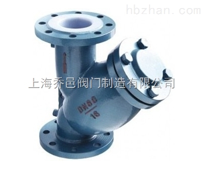 GL41F46法蘭襯氟Y型過濾器.jpg