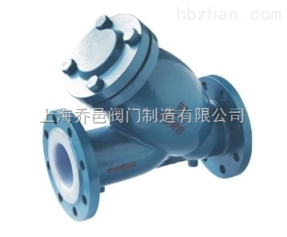 GL45F46法蘭襯氟Y型過濾器.jpg