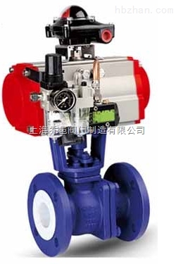 Q641F46襯氟氣動球閥.jpg